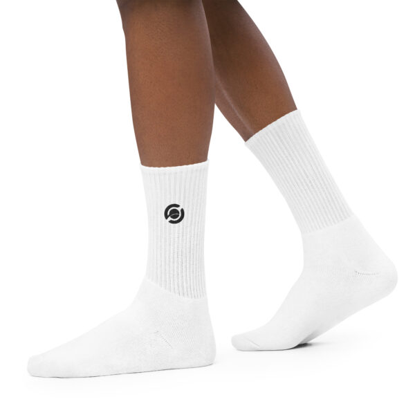 Horizen Icon Embroidered socks