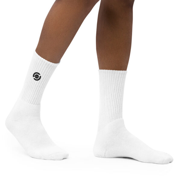 Horizen Icon Embroidered socks