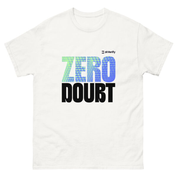 ZERO DOUBT Pattern - Unisex classic tee