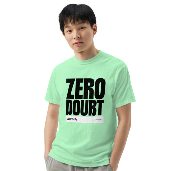 ZERO DOUBT - Unisex garment-dyed heavyweight t-shirt