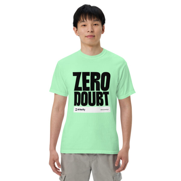 ZERO DOUBT - Unisex garment-dyed heavyweight t-shirt