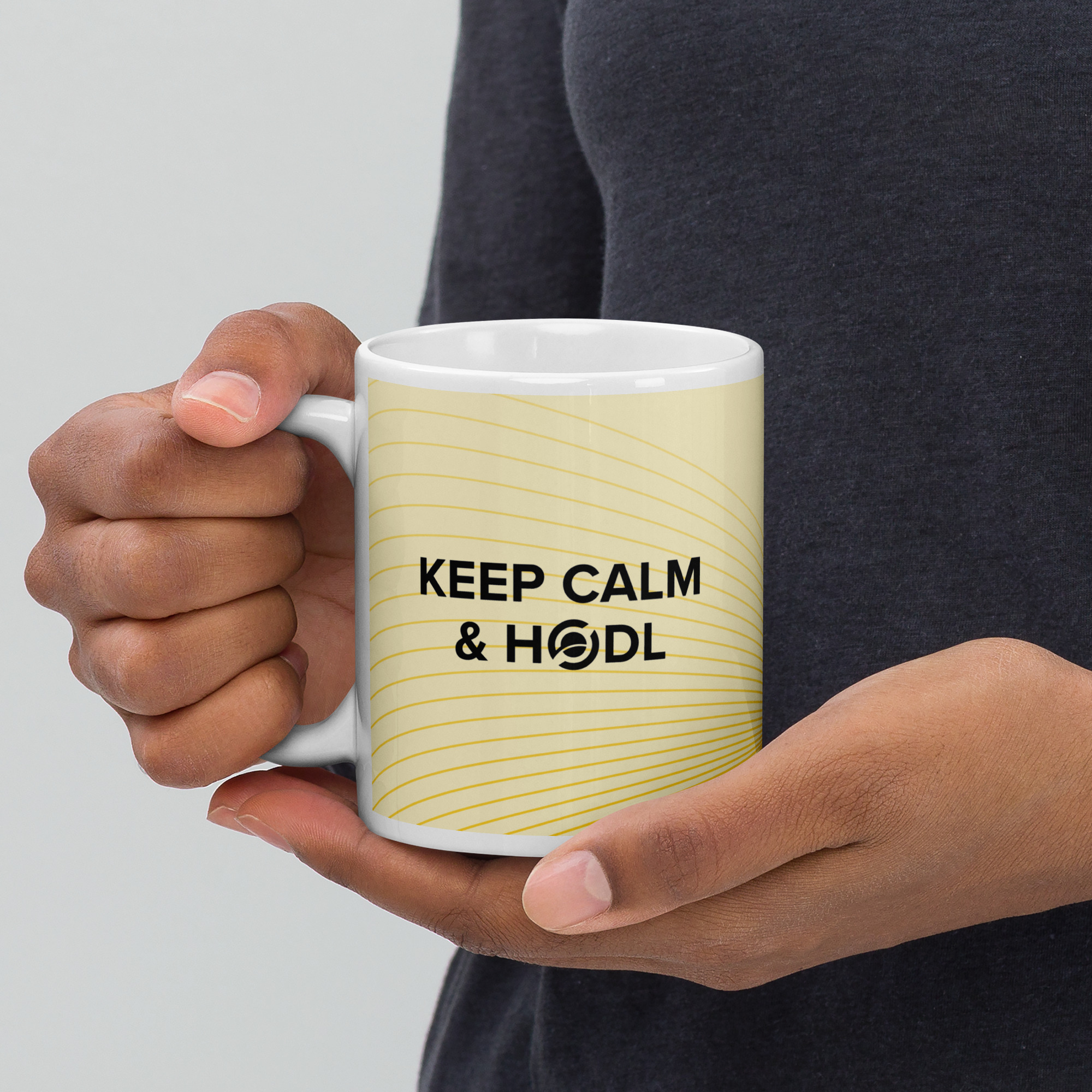 "Keep Calm & HODL" Coffee Mug 11 oz